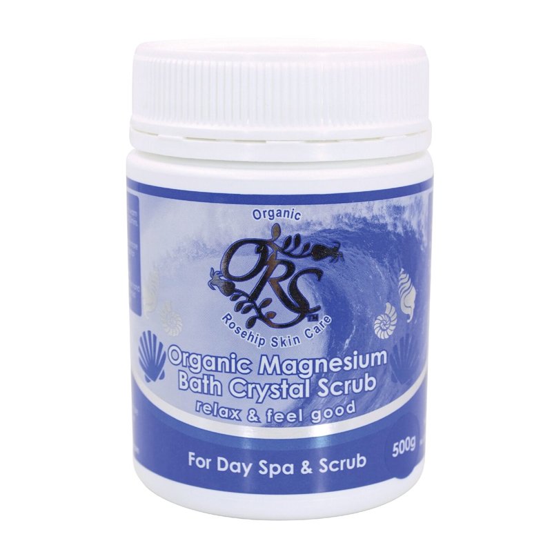 Magnesium Scrub Organic Rosehip Skincare
