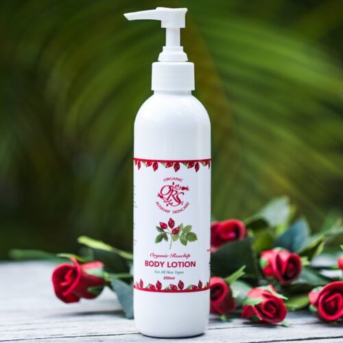 organic rosehip body lotion