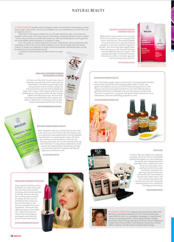 Beauty Living Now ad March 2012 2 1