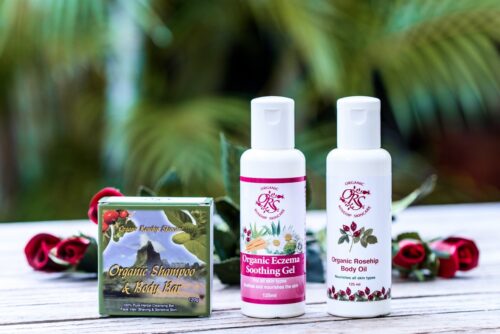 Organic Rosehip Eczema & Skin Allergies Pack